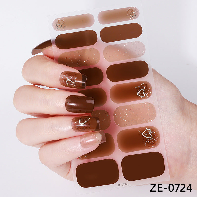 Artistic Press-On Nail Wraps