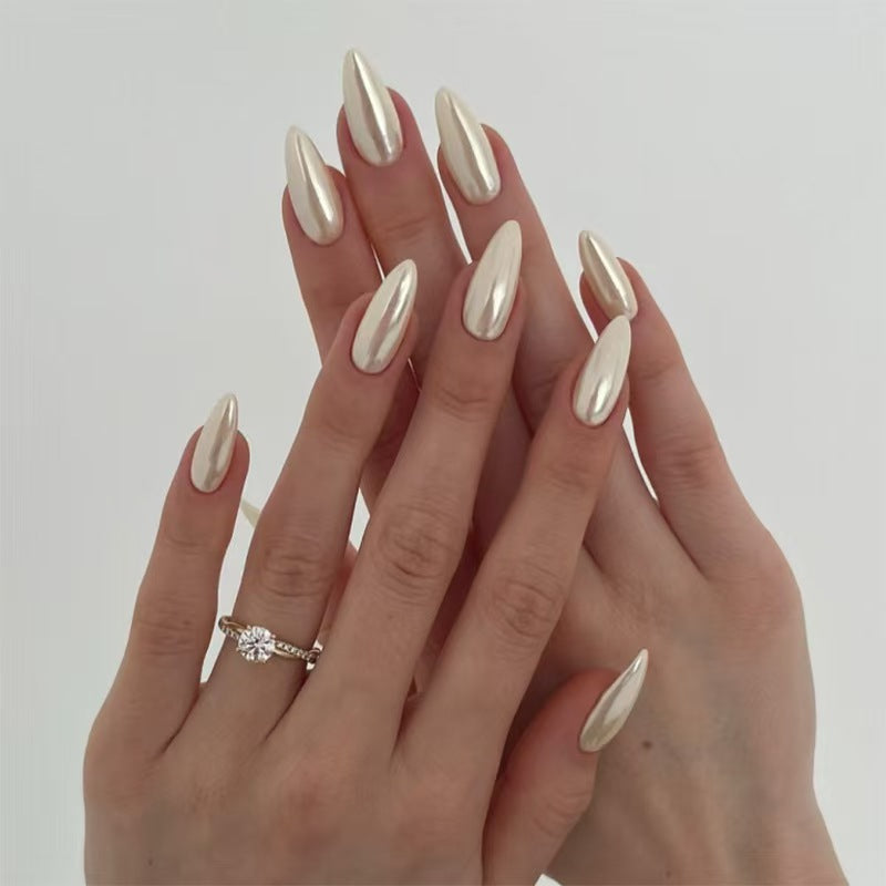 Artificial nails with modern night motif Kalsten
