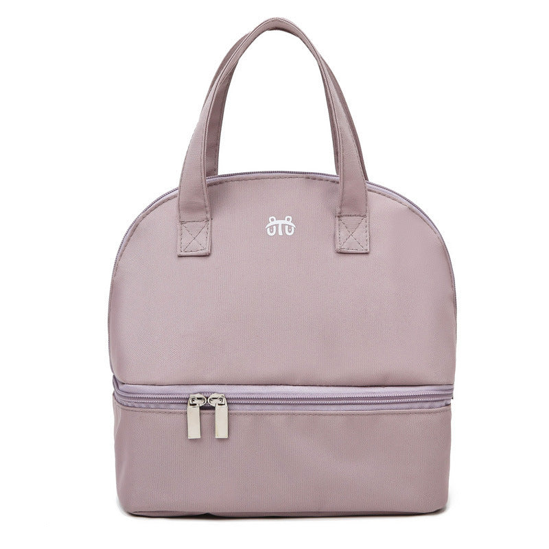 Women's Insulated Lunch Bag with Double Compartment Design Kalsten