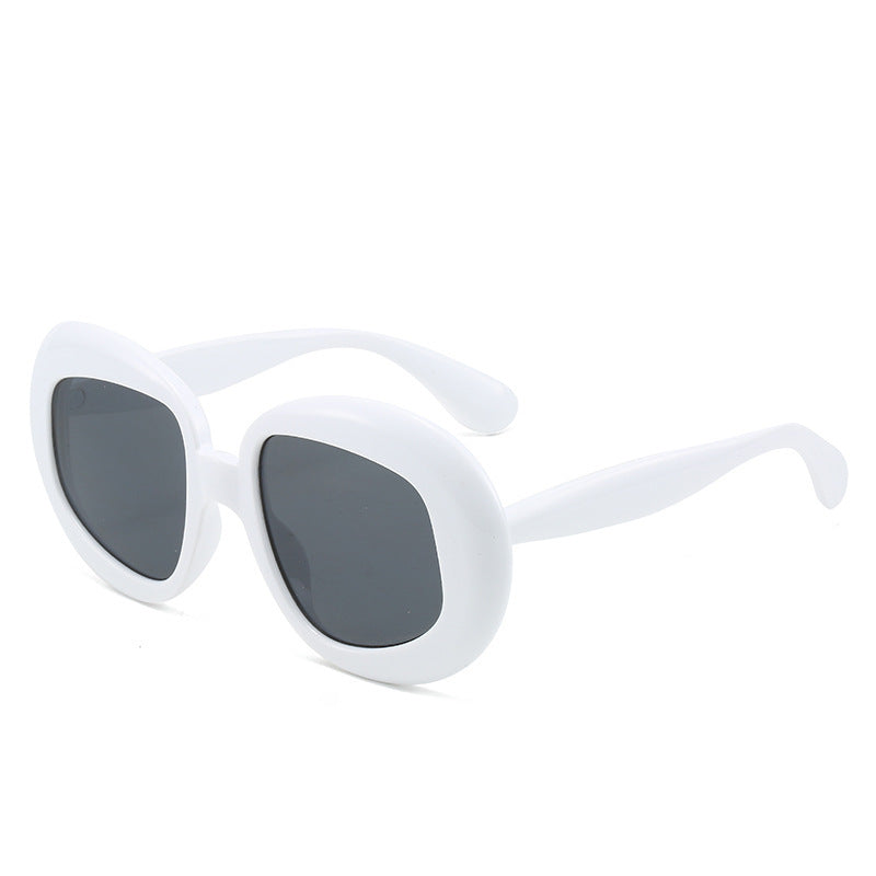 Vintage-Inspired Geometric Frame Sunglasses Kalsten
