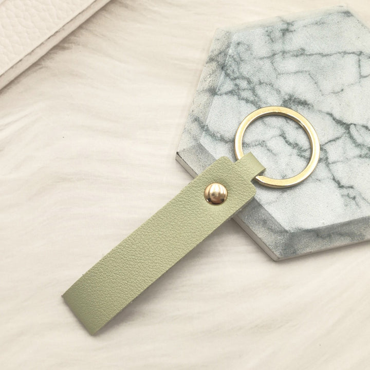 Unisex keychain with elegant artificial leather design Kalsten