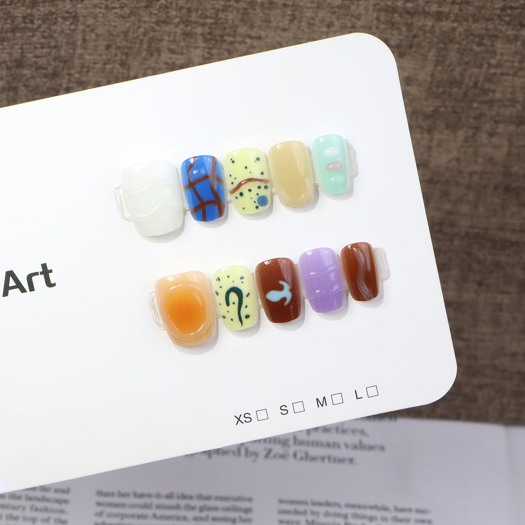 Creative Abstract Nail Art Collection Kalsten