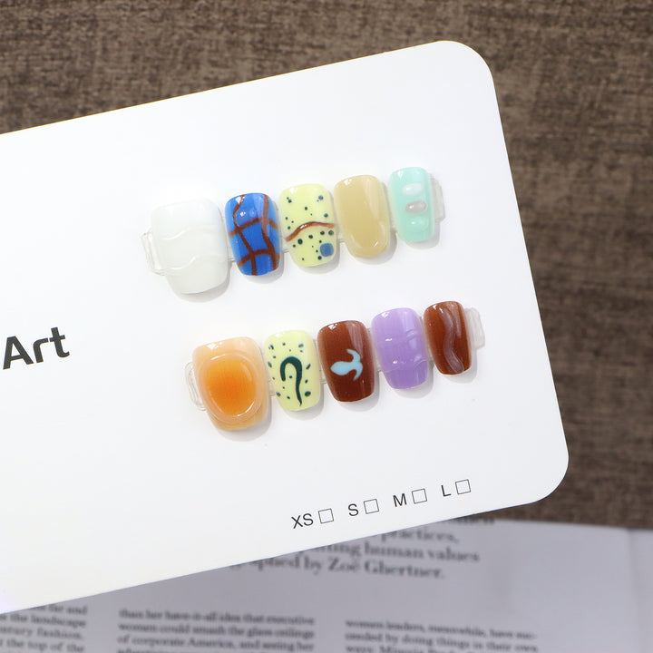 Creative Abstract Nail Art Collection Kalsten