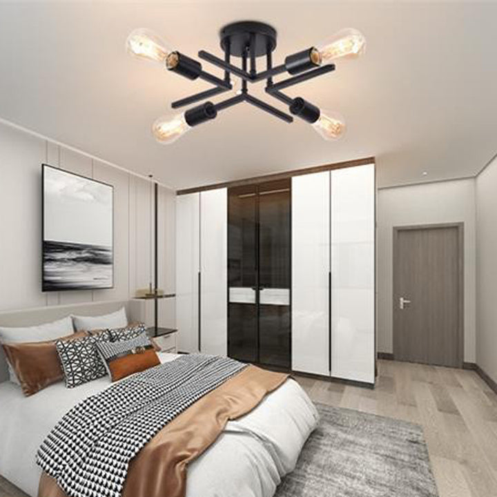 Industrial Style Ceiling Light Fixture