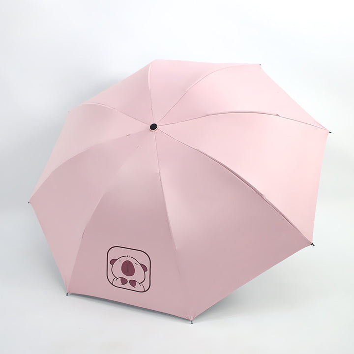 Ladies child-friendly umbrella with playful design Kalsten