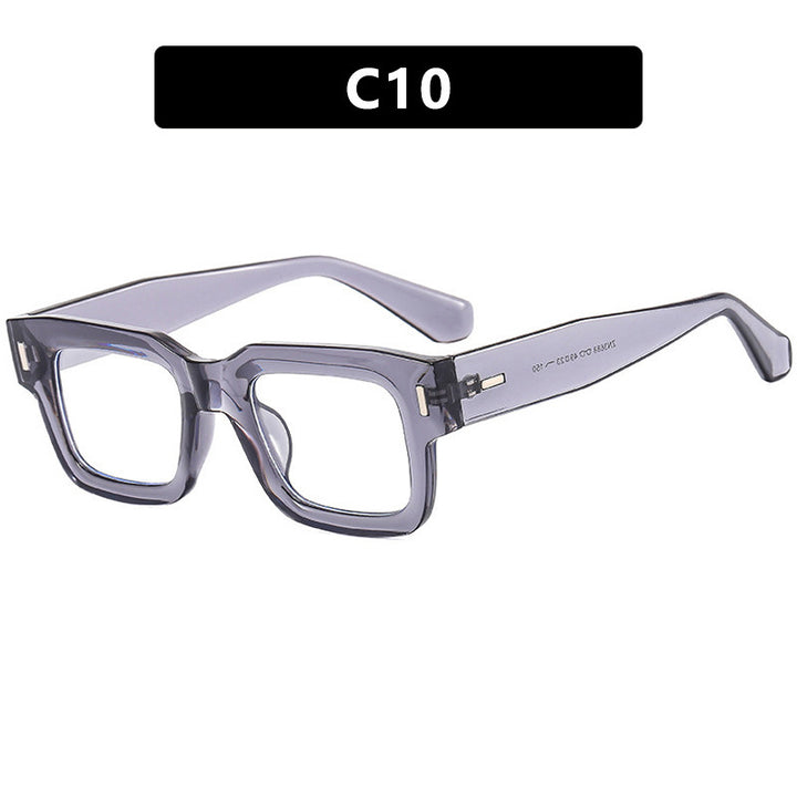 Ladies stylish square sunglasses with eye-catching leopard print Kalsten