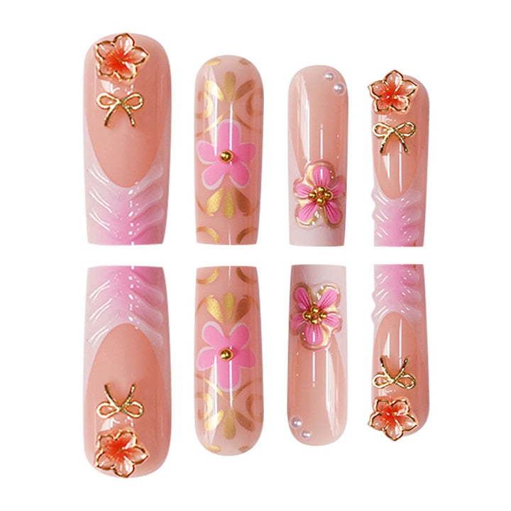 Decorative Floral Nail Art Design Kalsten