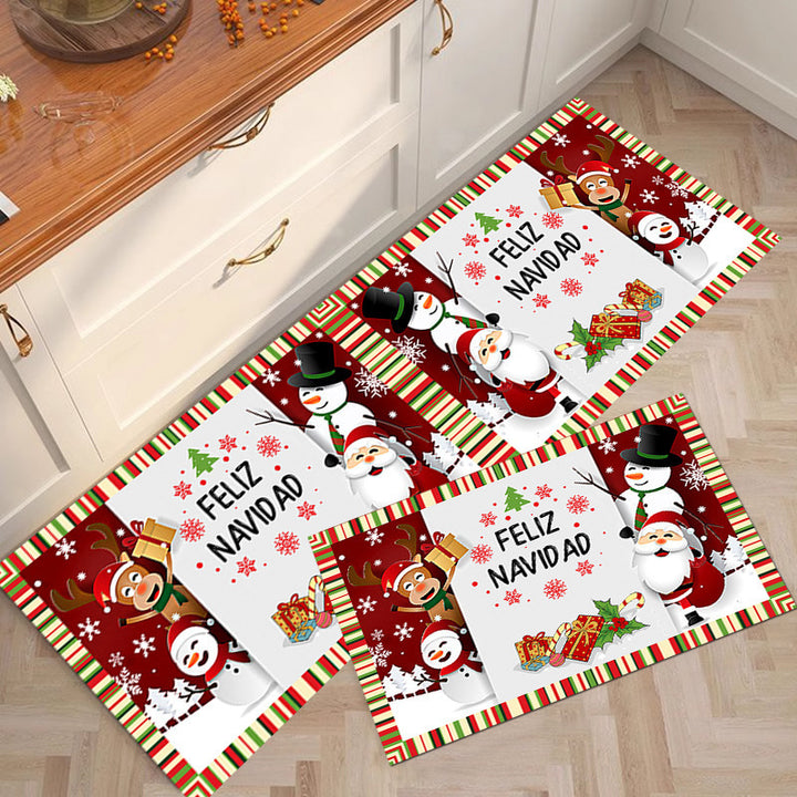 Cute Bear-Themed Kitchen Mat Kalsten