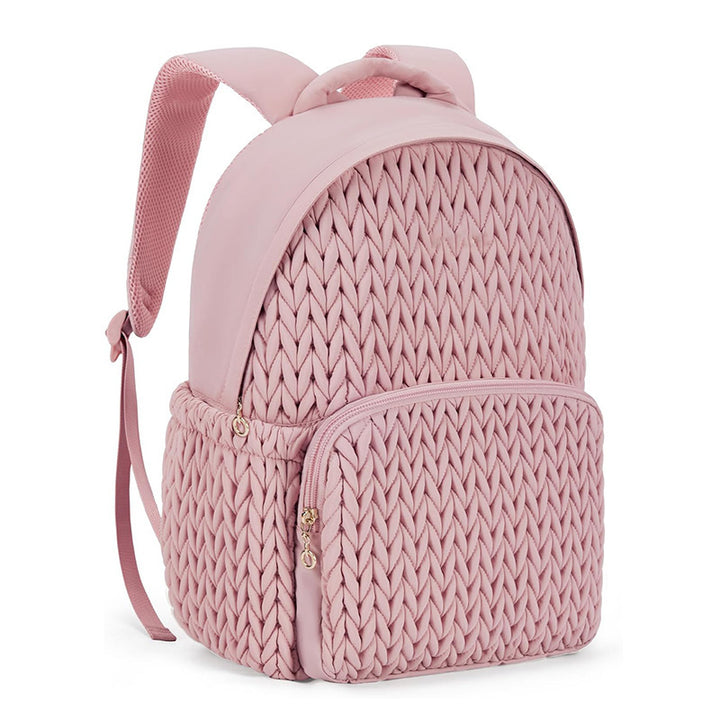 Fashionable backpack with braided structure Kalsten