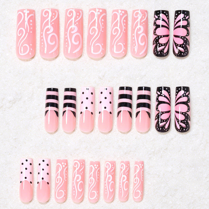 Artistic Butterfly Nail Design Kalsten
