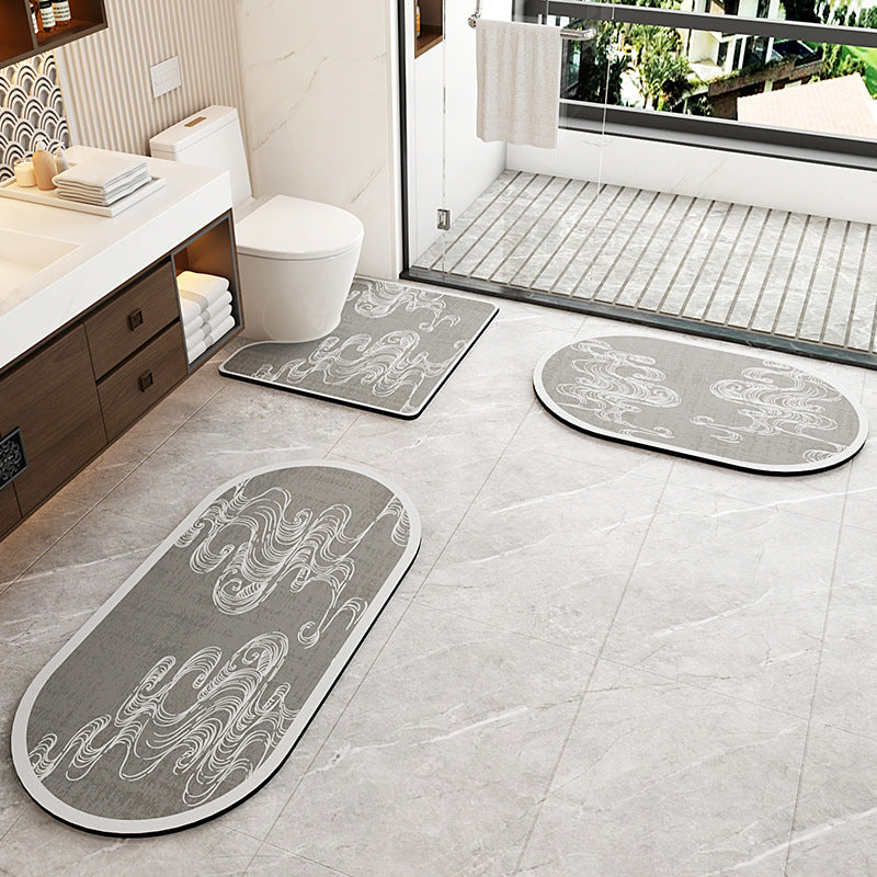 Decorative Bathroom Runner Mat Kalsten