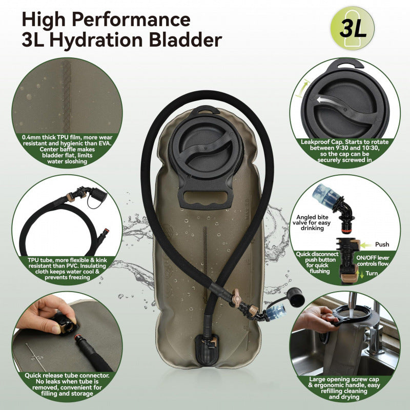 Tactical Hydration System Backpack Kalsten