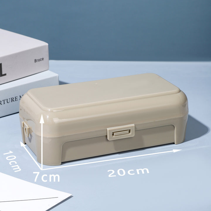 Clear Multi-Compartment Organizer Box Kalsten