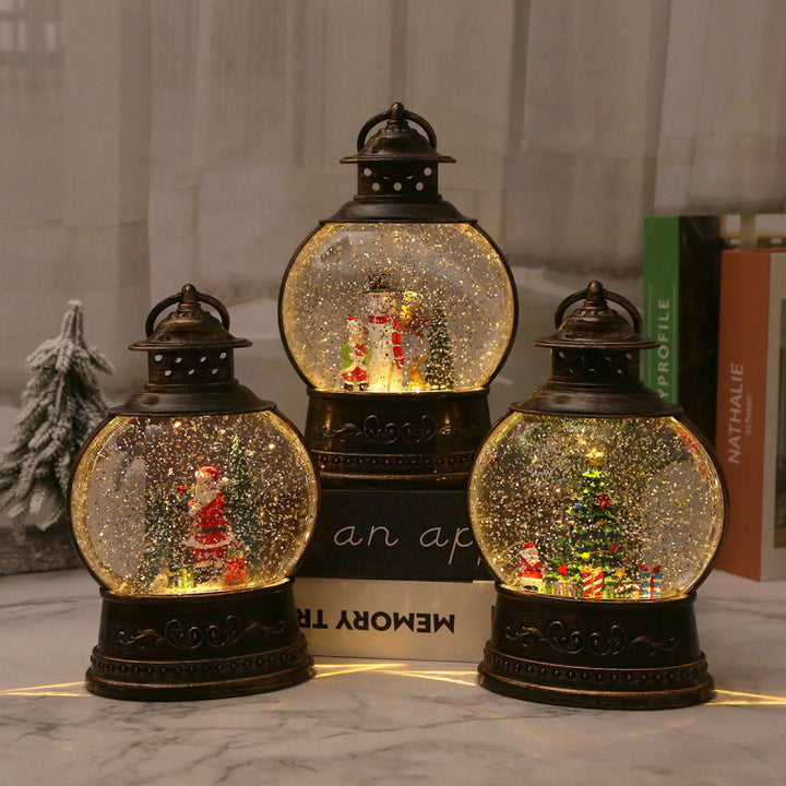 LED Snow Globe Lantern Kalsten