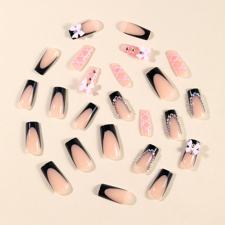 Decorative Long Stiletto Nail Art Design Kalsten