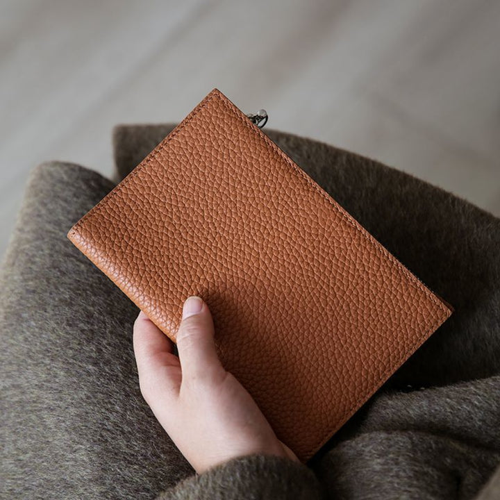 Premium Textured Leather Passport Holder Kalsten