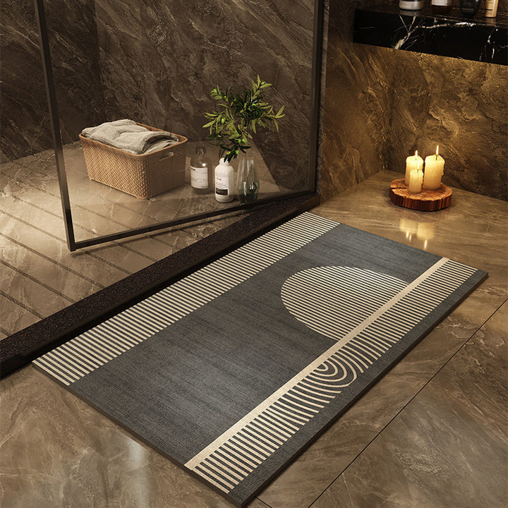 Abstract Geometric Bath Mat