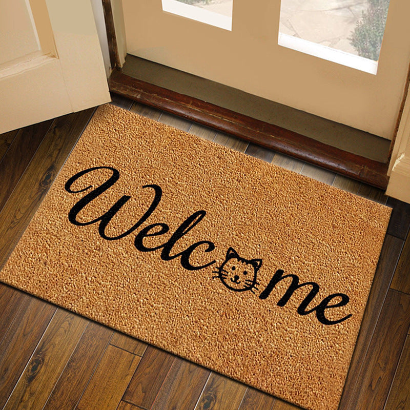 Personalized Holiday Welcome Mat Kalsten