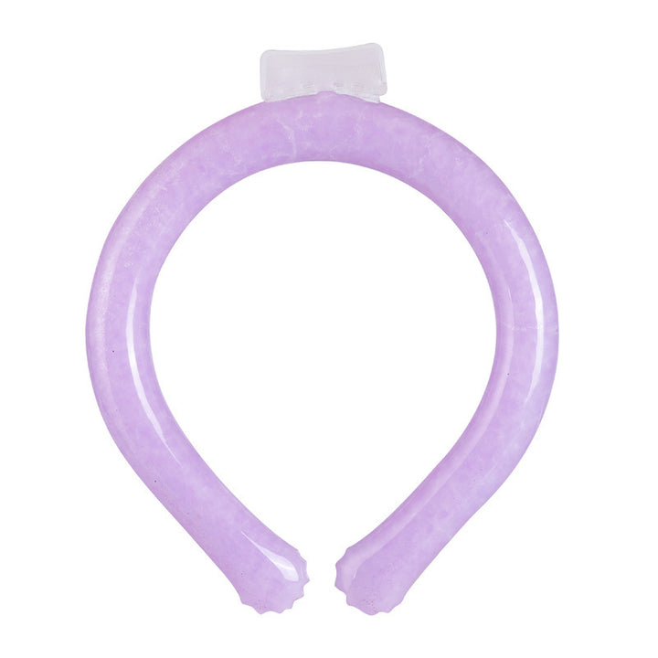Women's flexible silicone LED neck light for hands-free reading and sports Kalsten