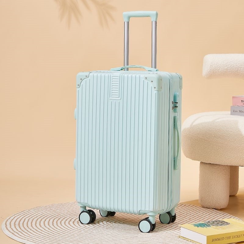 Hard-shell suitcase with double safety lock and flexible interior Kalsten