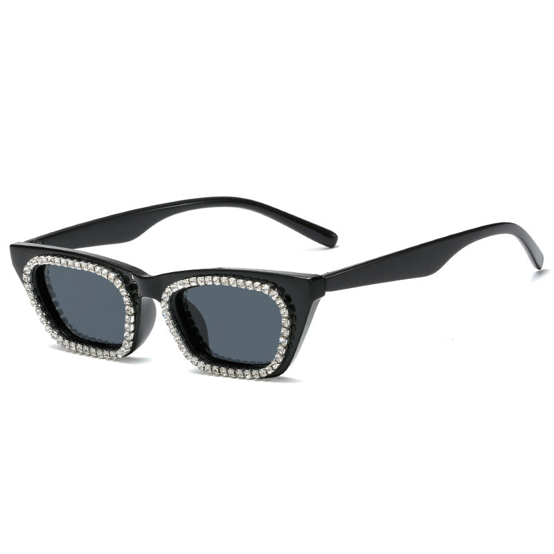 Ladies Glamorous Sunglasses with Rhinestone Decorations Kalsten
