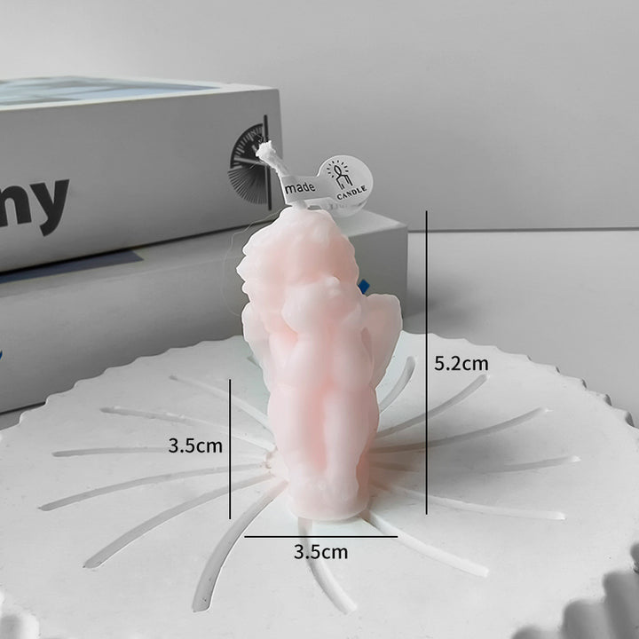 Unique Textured Sculpture Candle