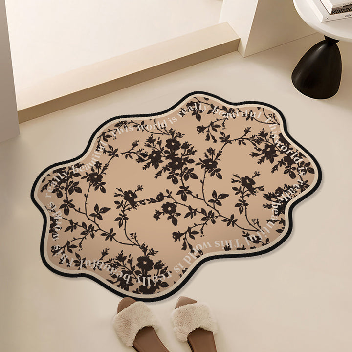 Decorative Motivational Bath Mat