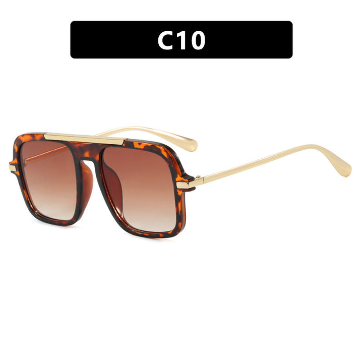 Women's square sunglasses with luxurious metal frame and sturdy lenses Kalsten
