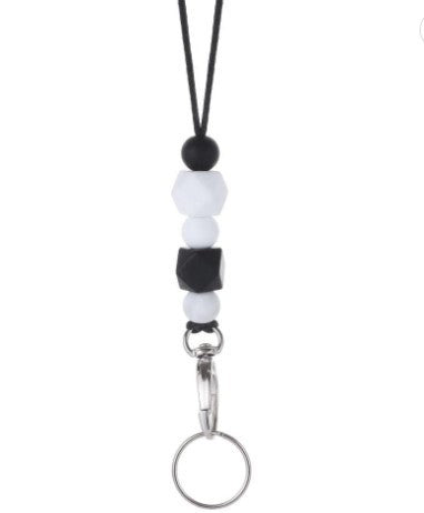 Decorative Beaded Keychain Holder Kalsten