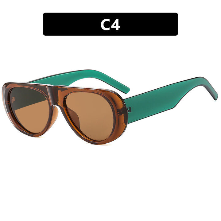 Women's fashionable sunglasses with futuristic design and polarized lenses Kalsten