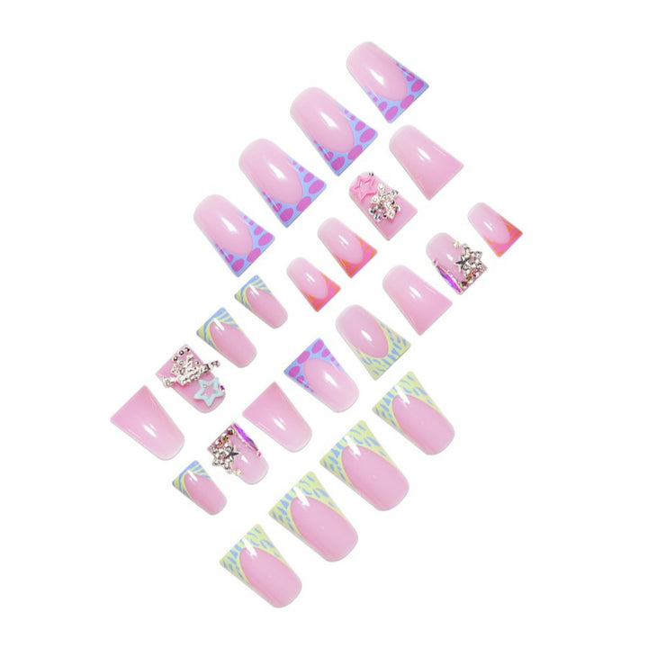 Decorative 3D Star-Embellished Nail Art Kalsten