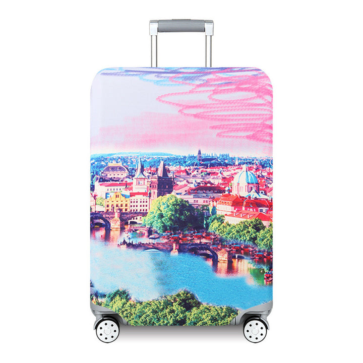 Women's suitcase with unique art design Kalsten