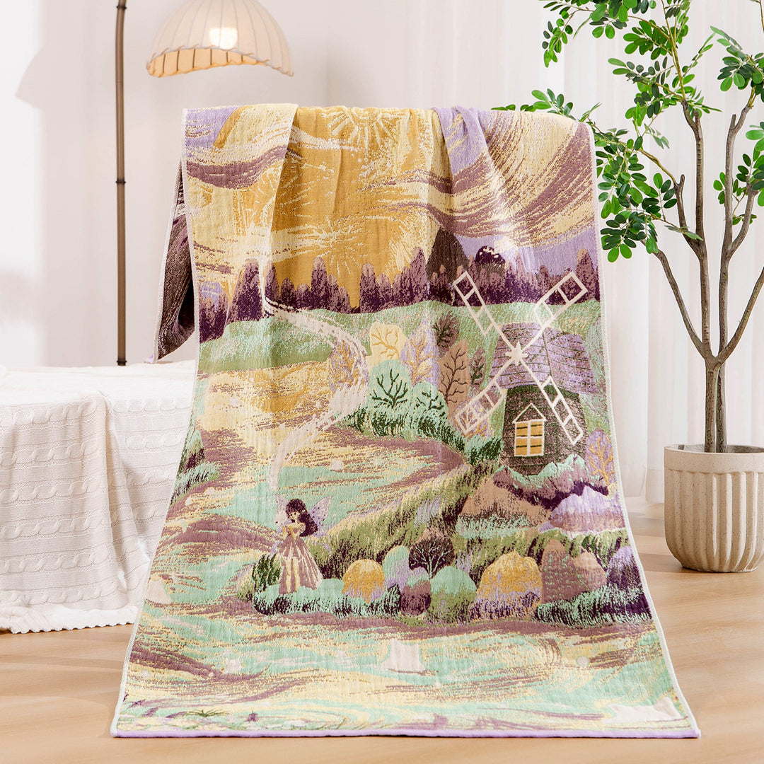 Unisex cuddly blanket with cute bear motif Kalsten