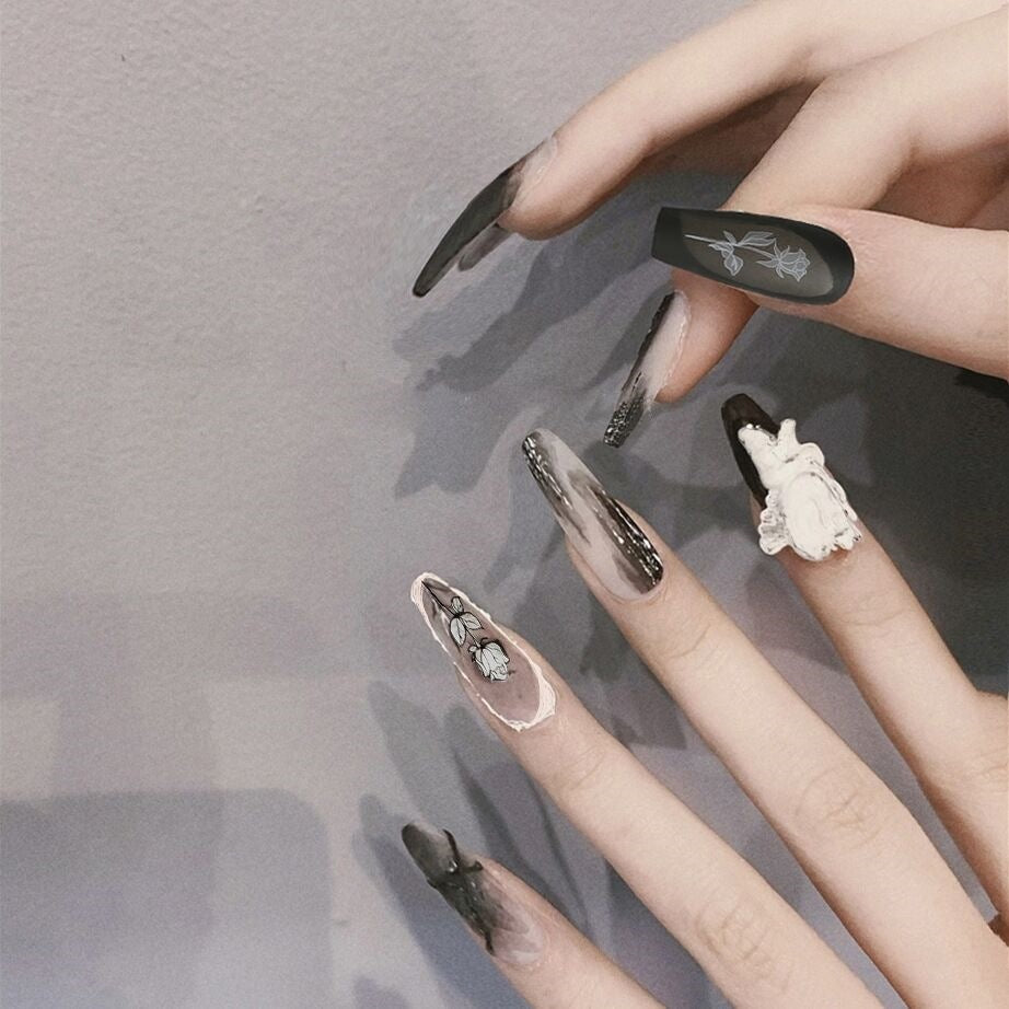 Artistic Sculpted Press-On Nails Kalsten