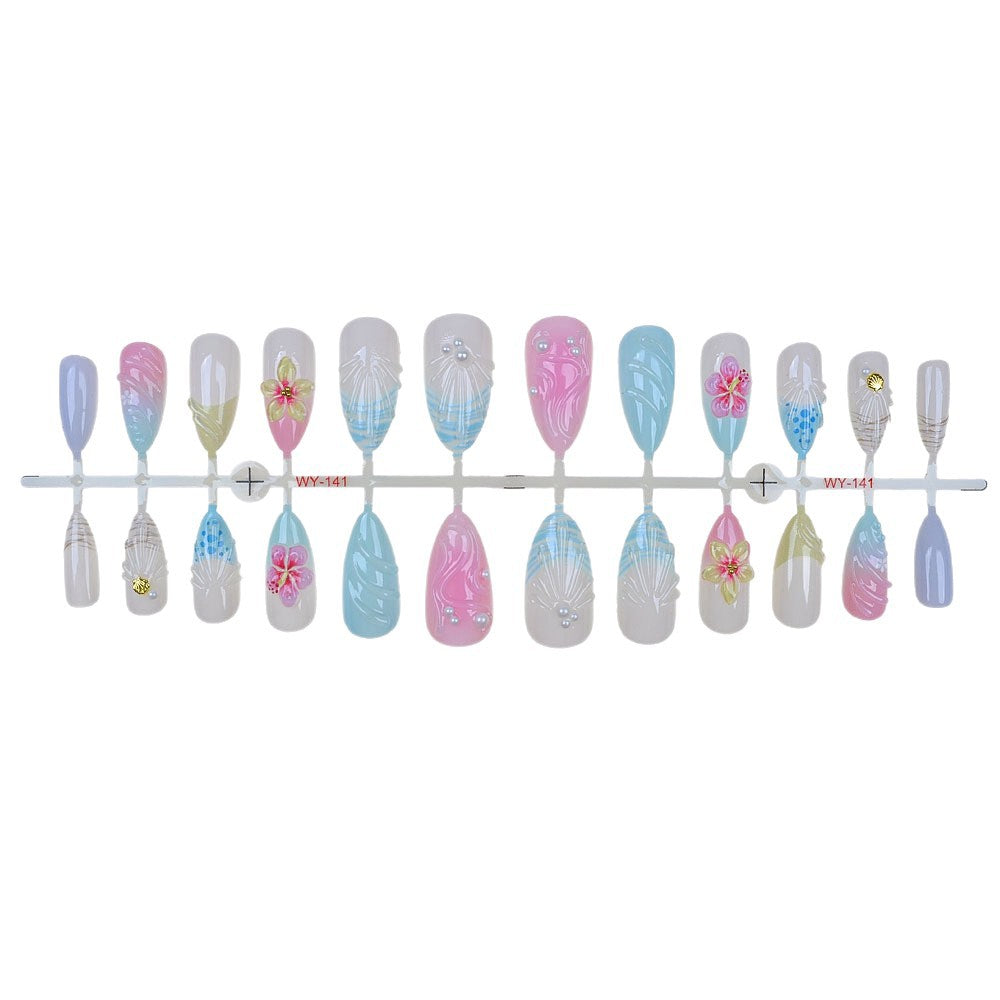 Artistic Press-On Nail Set Kalsten 1787294358