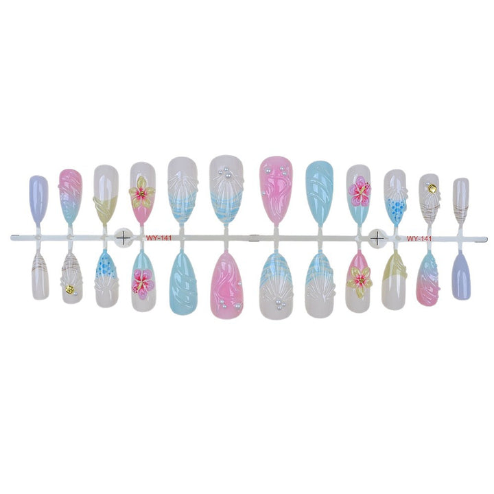Artistic Press-On Nail Set Kalsten 1787294358