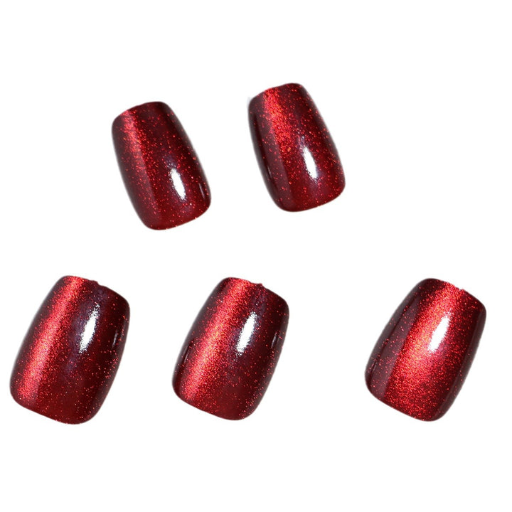 Glittering Press-On Nail Tips Set Kalsten