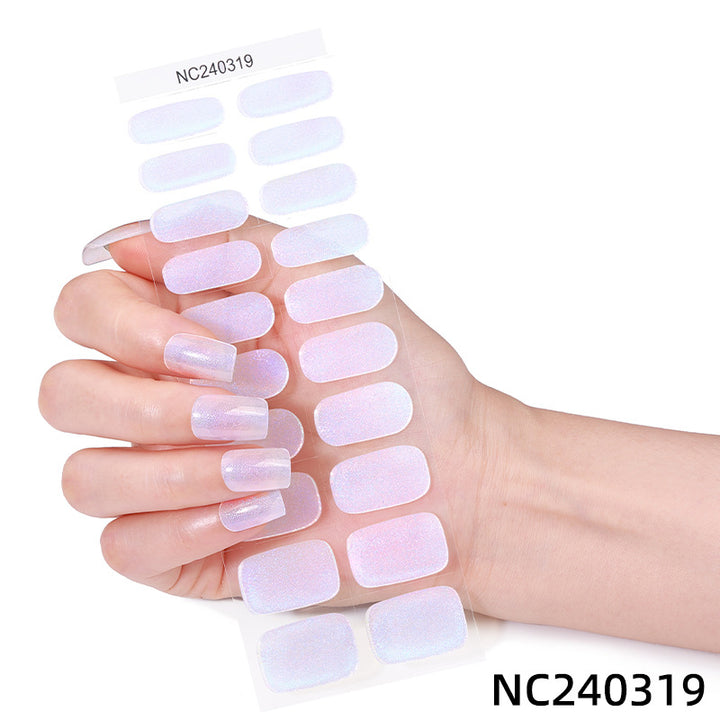 Premium Adhesive Gel Nail Wraps