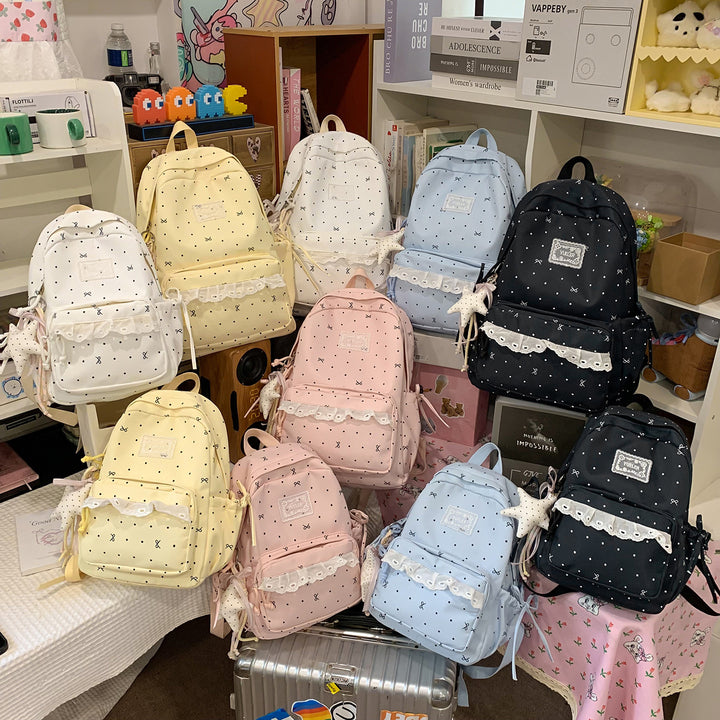 Adorable Polka Dot Backpack Kalsten