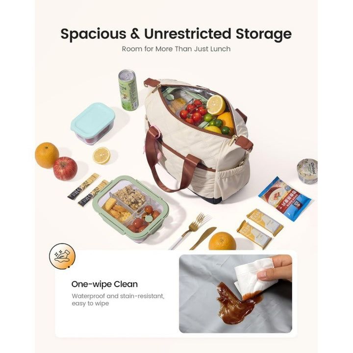Insulated Multi-Pocket Lunch Bag Kalsten
