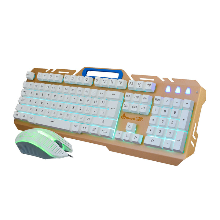 Gaming keyboard and mouse set with high-precision mechanical keys Kalsten