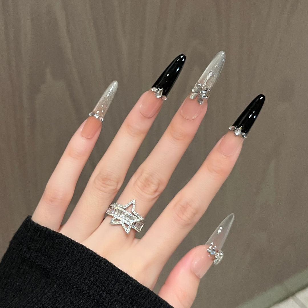 Premium Long Stiletto Press-On Nail Extensions Kalsten