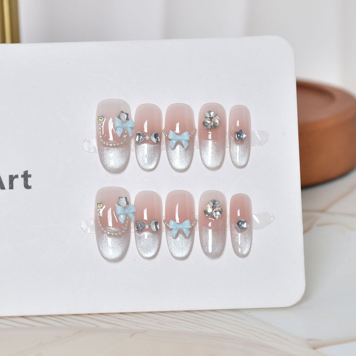 Decorative Animal Print Press-On Nail Set Kalsten
