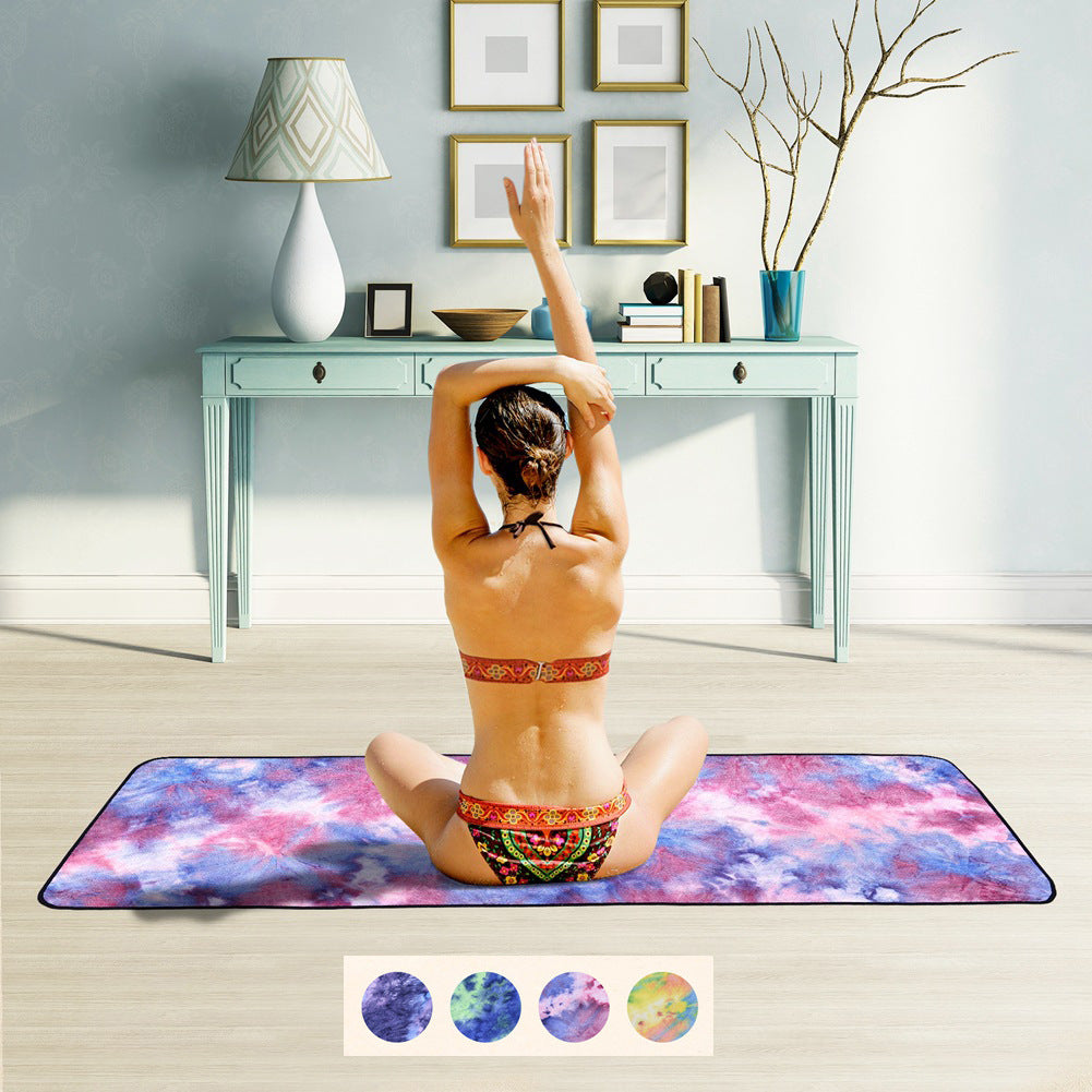 Yoga and fitness mat with non-slip underside Kalsten