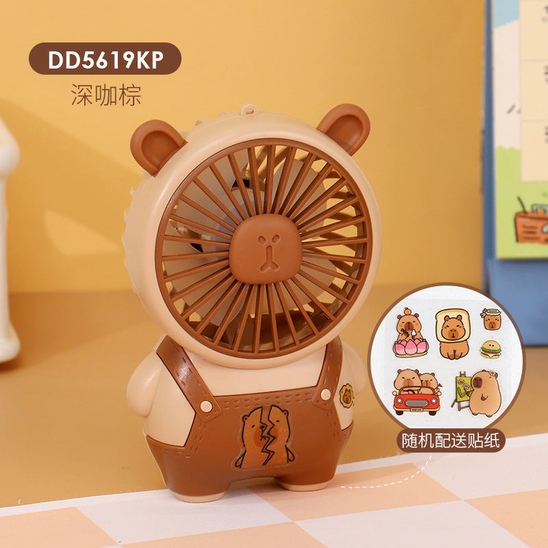 Portable hand fan with funny design and USB connection Kalsten