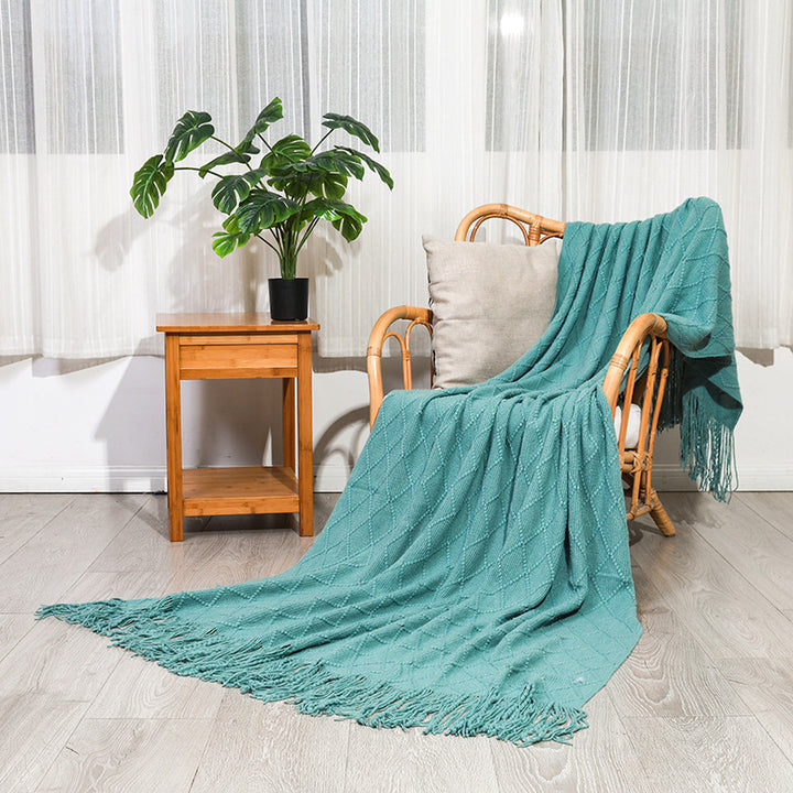 Cozy Knitted Blanket