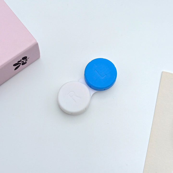 Dual-Compartment Contact Lens Storage Case Kalsten