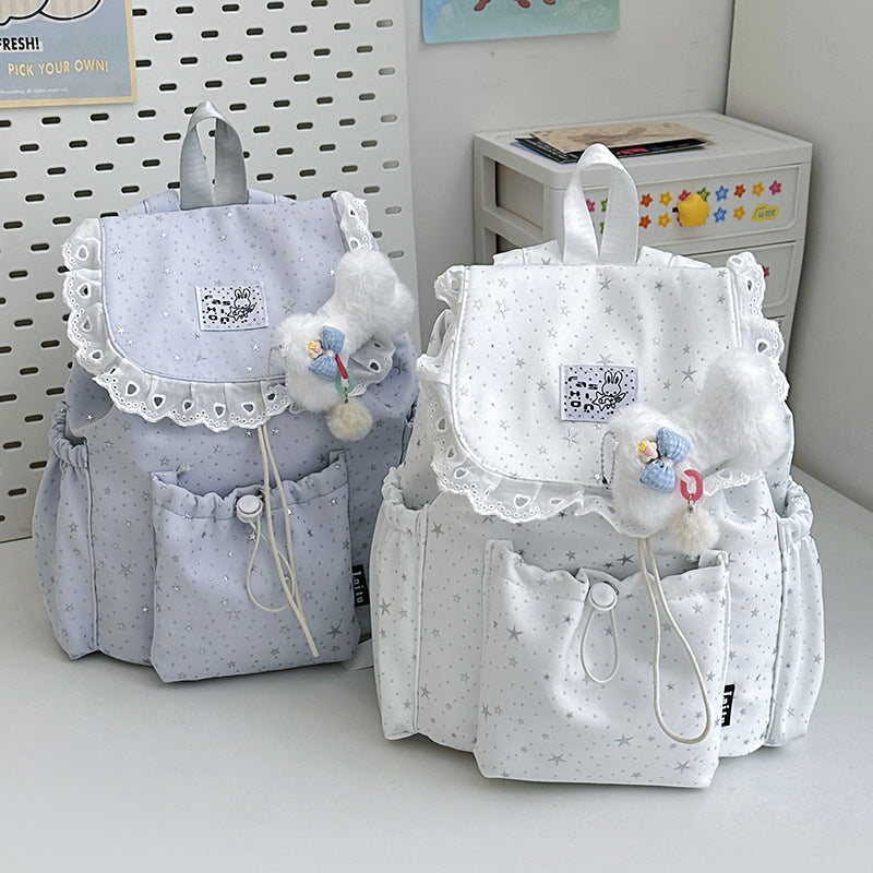 Charming Star-Patterned Backpack Kalsten