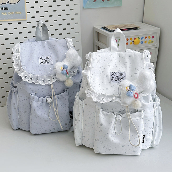 Charming Star-Patterned Backpack Kalsten