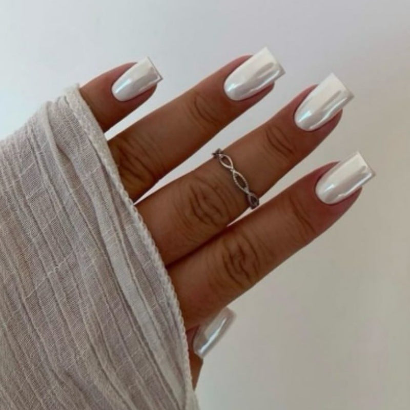 Premium Glossy Press-On Nail Art Set Kalsten